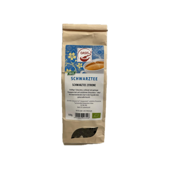 Schwarztee Zitrone