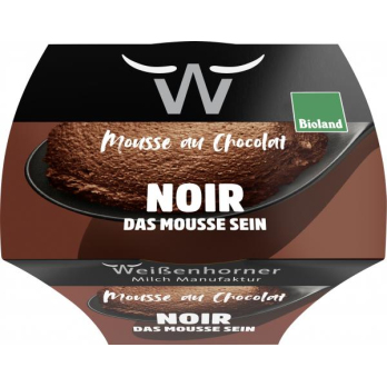 Mousse au chocolat noir