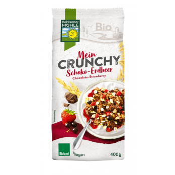 Crunchy Schoko Erdbeer Cassis