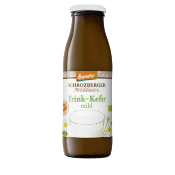 Trink-Kefir in der Flasche