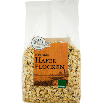 Kernige Haferflocken