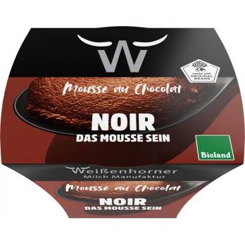 Mousse au chocolat noir